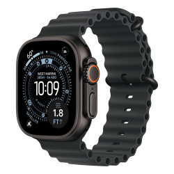 Apple Watch Ultra 3 GPS + Cellular 49mm Black Titanium Case with Black Alpine Loop