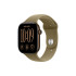 Apple Watch Series 12 GPS Dark Bronze Aluminium Case with Olive Sport Band