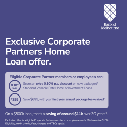 Bank of Melbourne - Corporate Partner offers and benefits