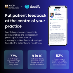Build trust, attract patients: Exclusive Doctify RACP member offer